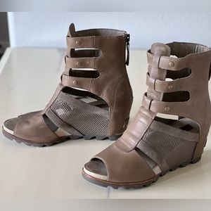 Sorel strap wedge sandal